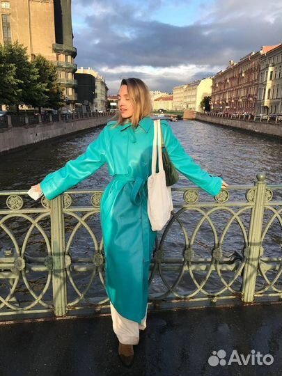 Кожаный тренч studio 29