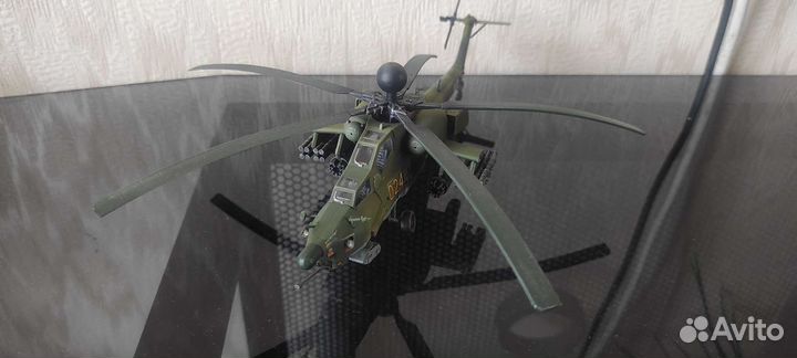 Модель вертолёта ми-28 в масштабе 1:72