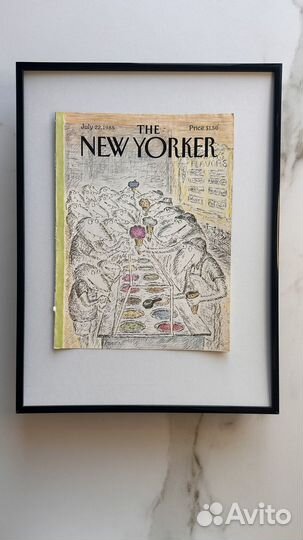 Ориг обложка The New Yorker от 22 июля 1985