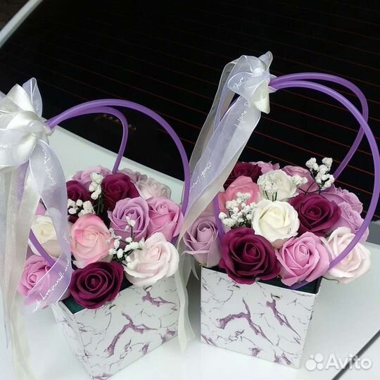 Букеты из мыла