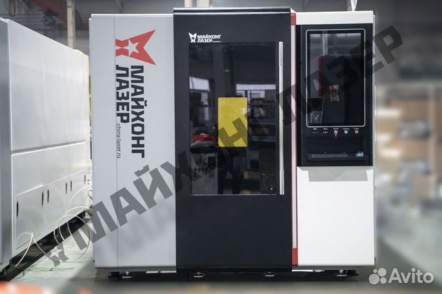 Лазерный станок по металлу с кабиной 3 кв и 6 кв