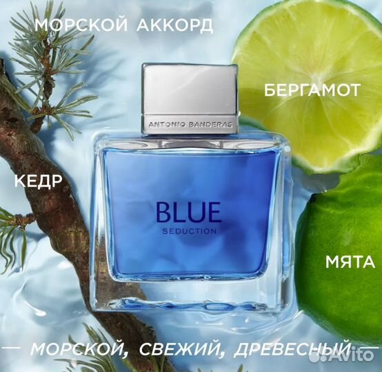 Antonio Banderas Blue Seduction Edt, 100 ml