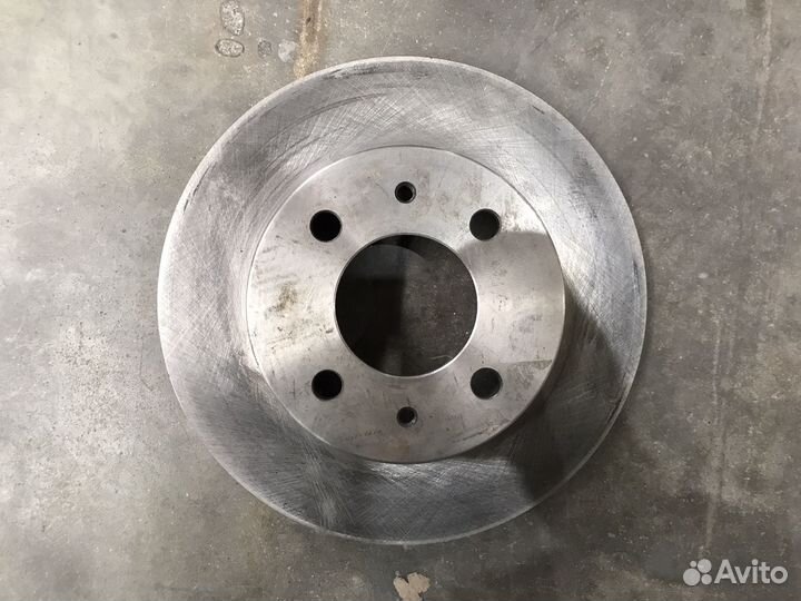 Диск тормозной вентилируемый на Accent хэтчбек