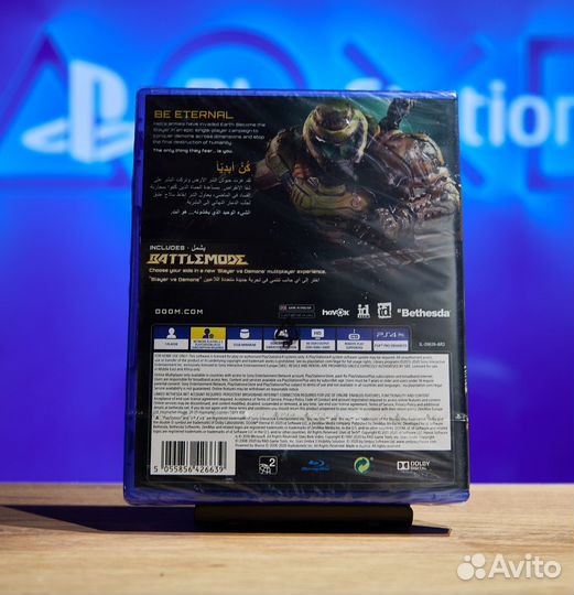 Диск doom Eternal PS4