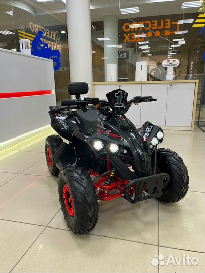 Электроквадроцикл White Siberia Sneg R 1500W