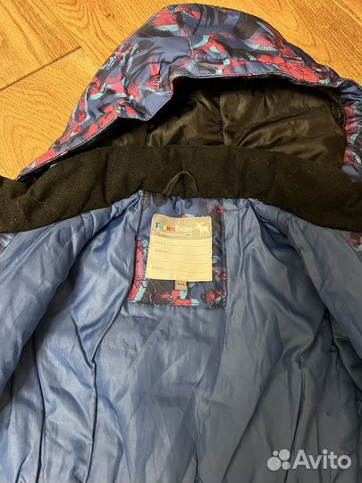 Зимний костюм для девочки 104-110