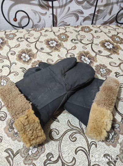 Варежки краги зимние