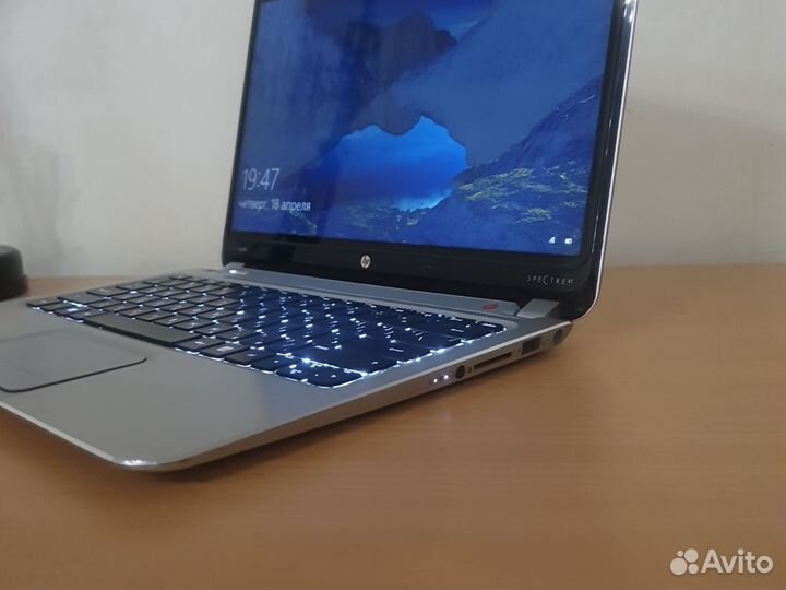 Премиум ноутбук HP spectre i5 3317u ssd128gb/4gb