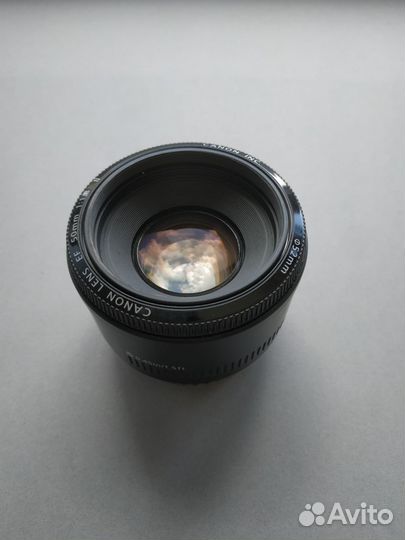 Объектив canon EF 50mm 1.8 II