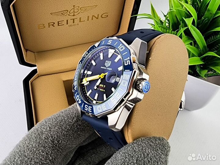 Часы мужские Tag Heuer Aquaracer премиум blue