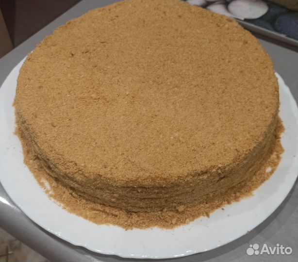 Домашний торт медовик