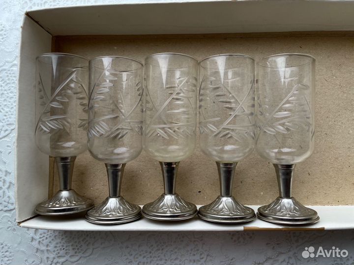 Рюмки фужеры набор