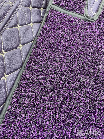 3D коврики из экокожи Land Cruiser Prado