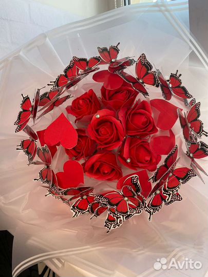 Букет из бабочек