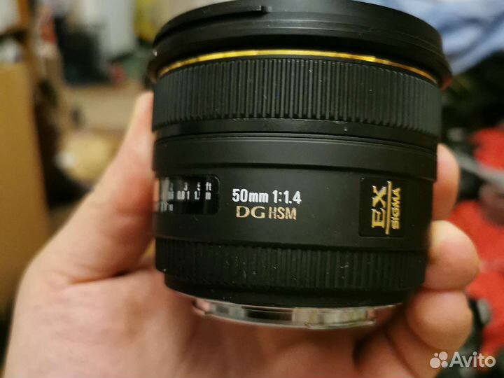 Объектив Sigma 50 1.4g для Canon