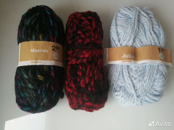 Пряжа пакетом