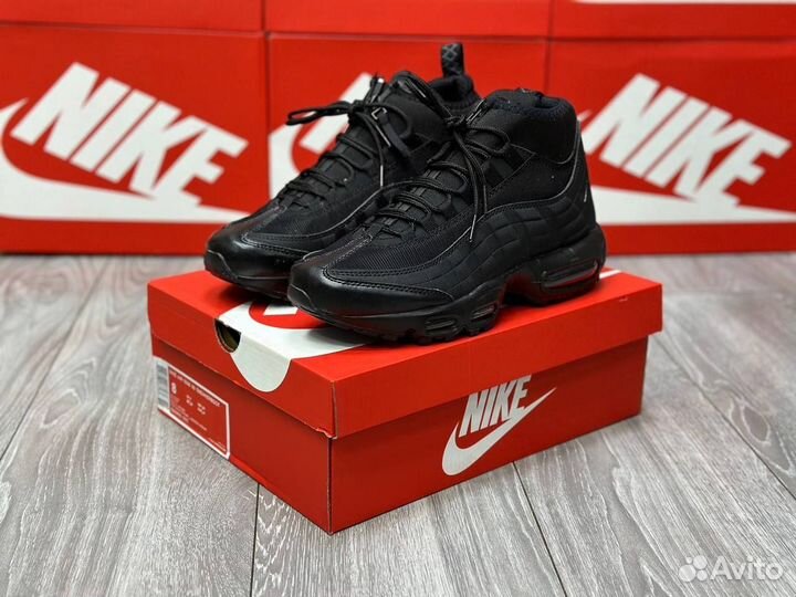 Кроссовки Nike Air Max 95 Sneakerboot Black