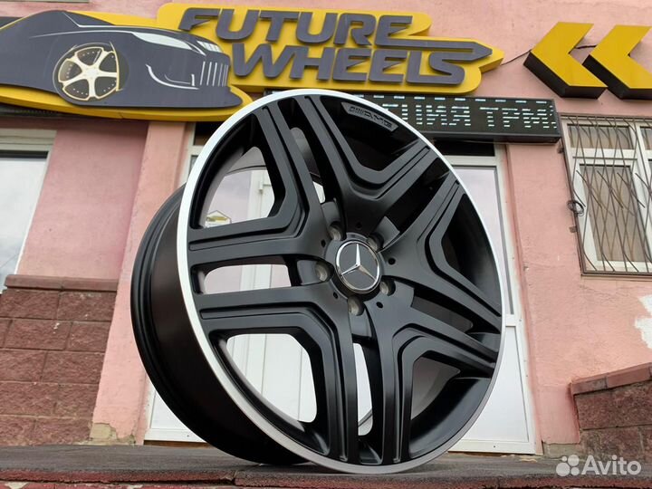 Разноширокие диски на Mercedes S-class R19 5x112