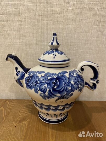 Гжель, винтажная посуда