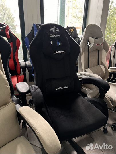 Компьютерное кресло велюр