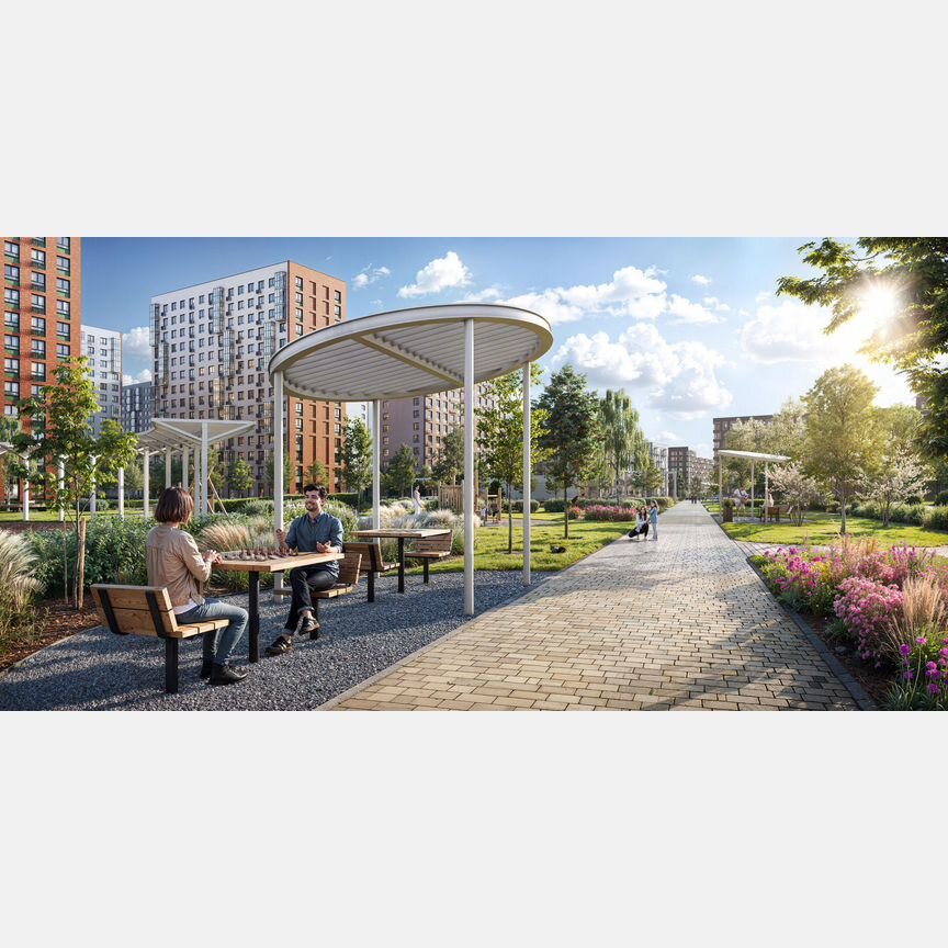 Квартира-студия, 38 м², 1/7 эт.