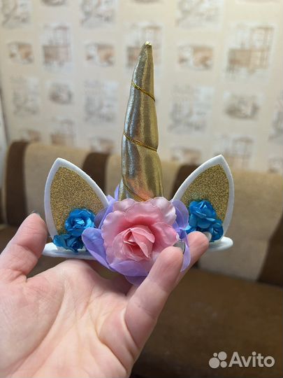 Украшение на торт единорог