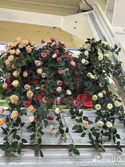 Искусственные цветы для декора