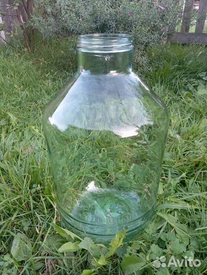 Бутыль стеклянная 10л