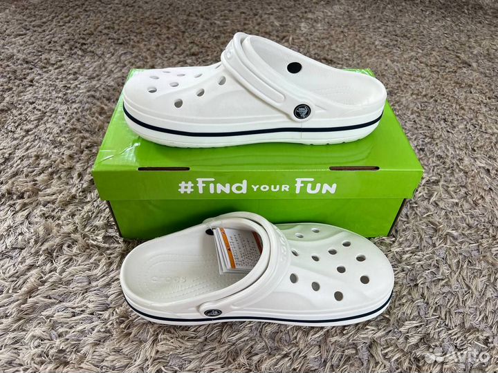 Crocs белые
