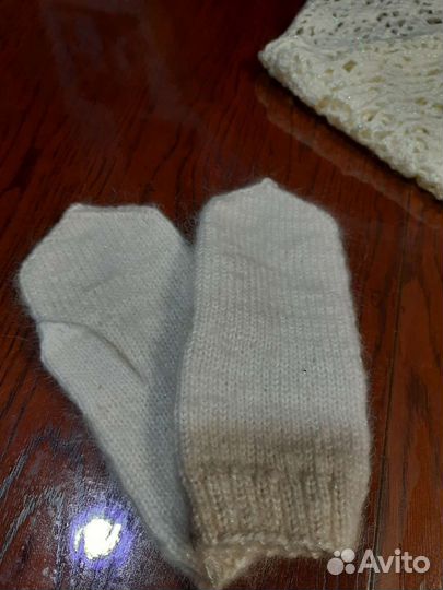 Варежки ручной работы