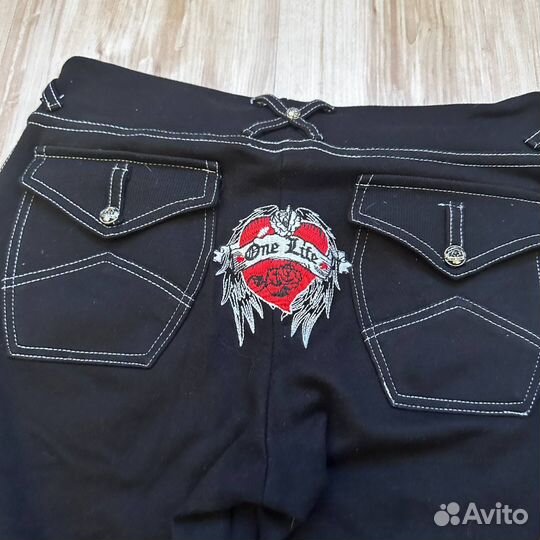 Женские штаны y2k ONE life Los Angeles