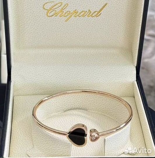 Золотой браслет chopard Happy Heart