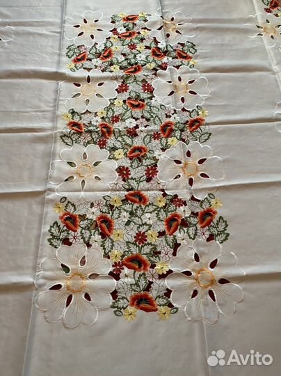 Скатерти льняные времен СССР. Новые и б/у