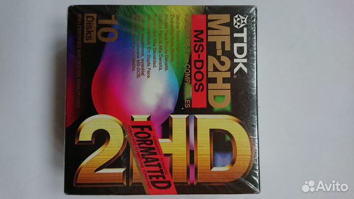 Флоппи-диски TDK MF-2HD