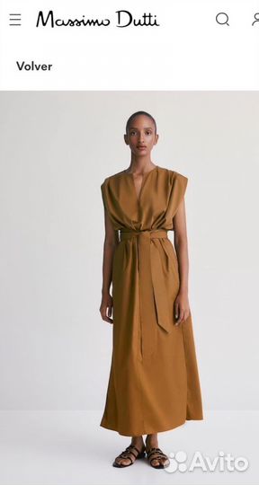 Massimo dutti платье