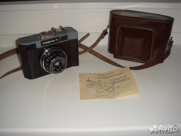 Фотоаппарат смена-7 и смена-8м
