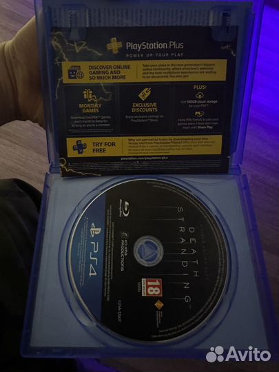 Диск на ps4 Death stranding