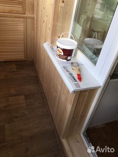 Балконные окна Обшивка балкона