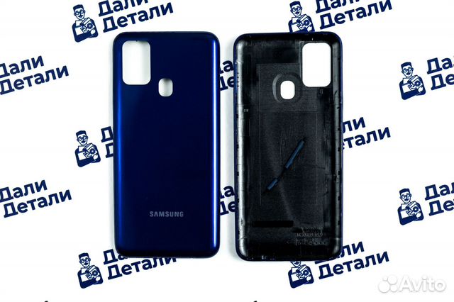 Задняя крышка для Samsung M31/M315 Синий
