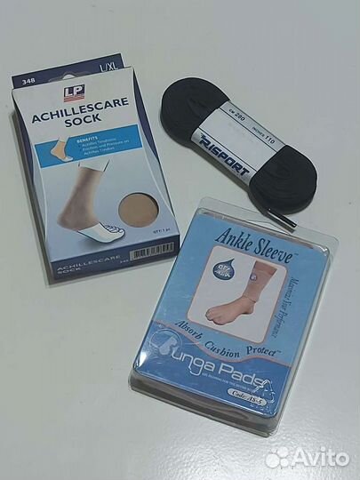 Силиконовая защита для фигуристов и шнурки Риспорт