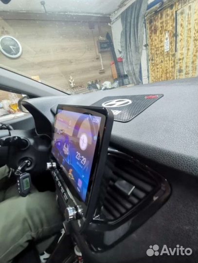 Магнитола Андроид Тесла Хёндай Солярис 10.3 дюйма