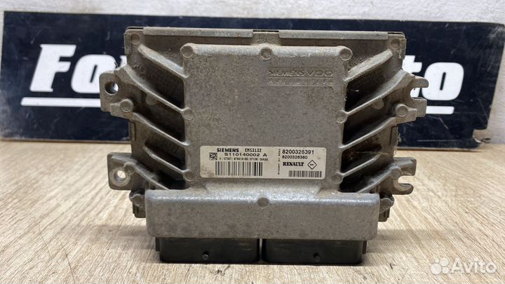 Блок Управления Двигателем Renault Symbol