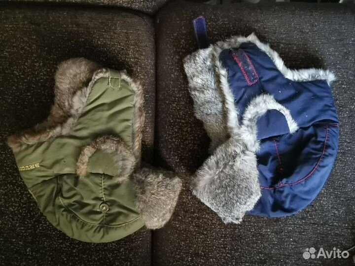 Шапка для мальчика тёплая, бу, р. 56