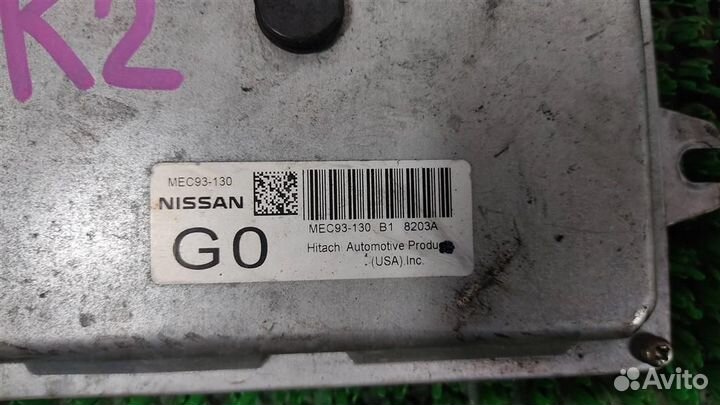 Блок управления двс Nissan Tiida 2008