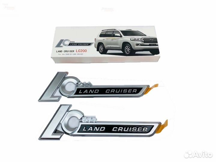 Эмблема Toyota Land Cruiser 200 на кузов Y1139