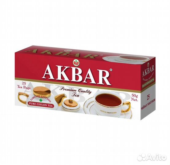 Чай Akbar 25пакетиков (опт)