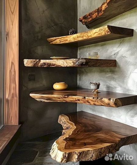 Полка из массива дерева