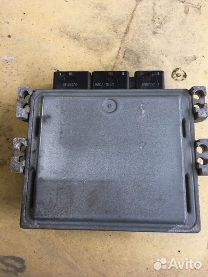 Блок управления двигателем Renault Kangoo 2(2182)