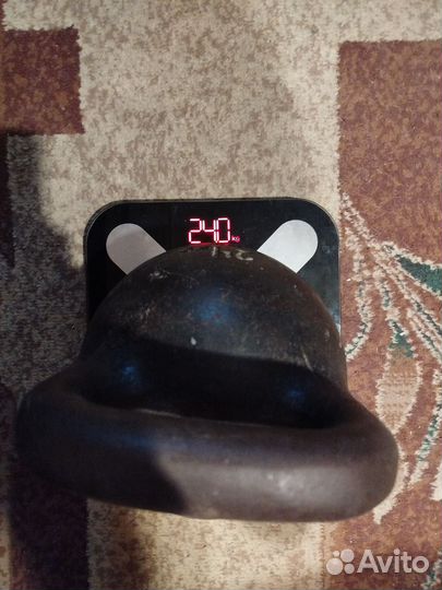 Гиря 24 кг СССР