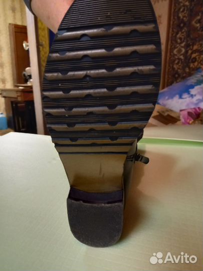 Зимние женские сапоги 38на уз